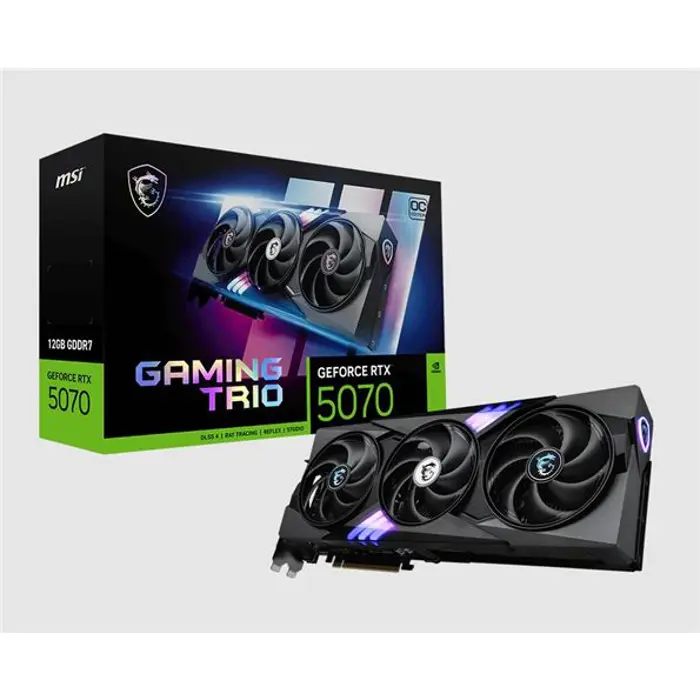 VGA MSI RTX 5070 12G GAMING TRIO OC, 912-V532-029