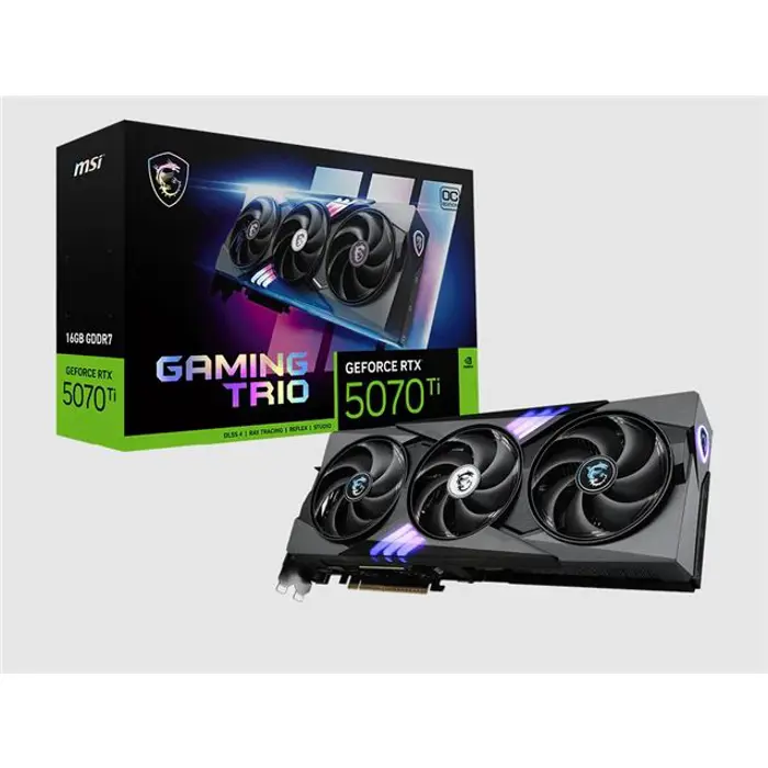 VGA MSI RTX 5070TI 16G GAMING TRIO OC, 912-V531-286