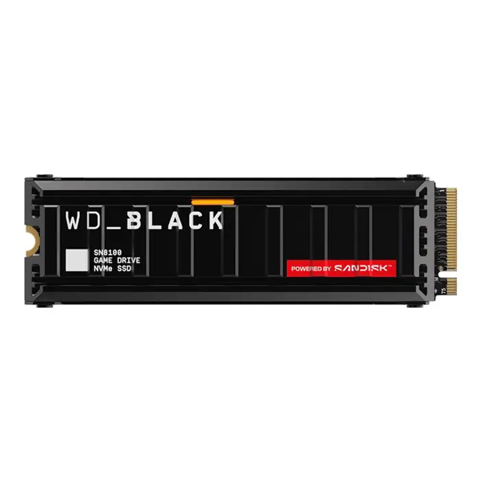 WD Black SN8100 NVMe SSD - 8TB Heatsink, WDS800T1XHM-00CMT0