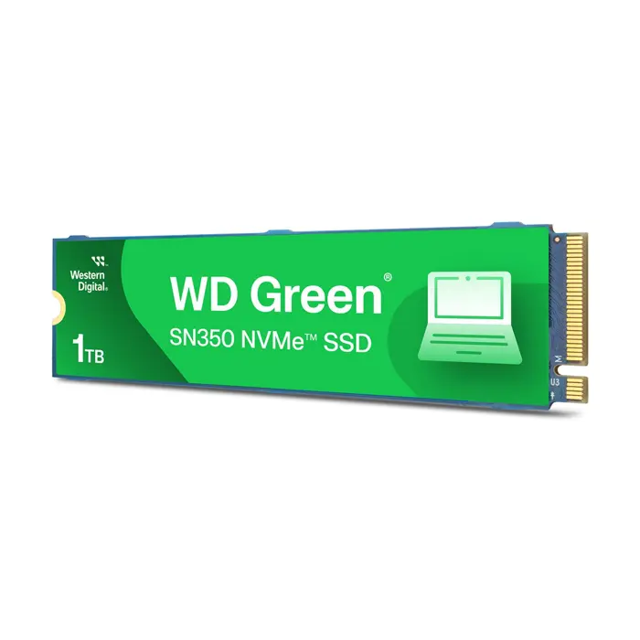 WD Green SN350 NVMe SSD 1TB M.2 2280 PCIe Gen3 , 77304