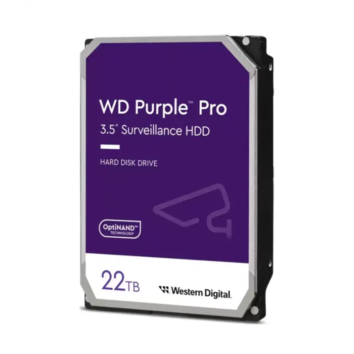 WD Purple WD221PURP 22TB, 3,5", 512MB 7200rpm, WD221PURP