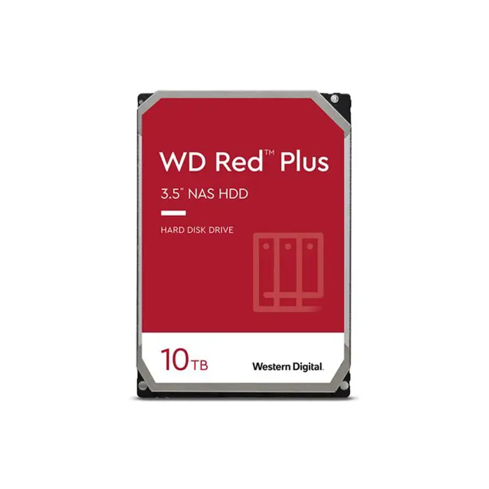 WD Red Plus 10TB SATA 6Gb/s 3.5inch HDD, WD100EFGX