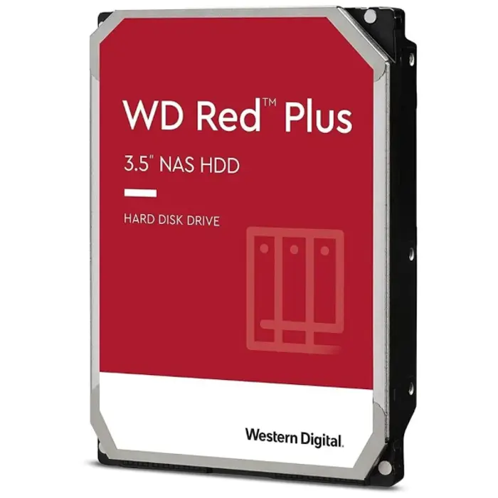 WD Red Plus WD20EFPX 2TB, 3,5", 64MB, 5400 rpm, WD20EFPX