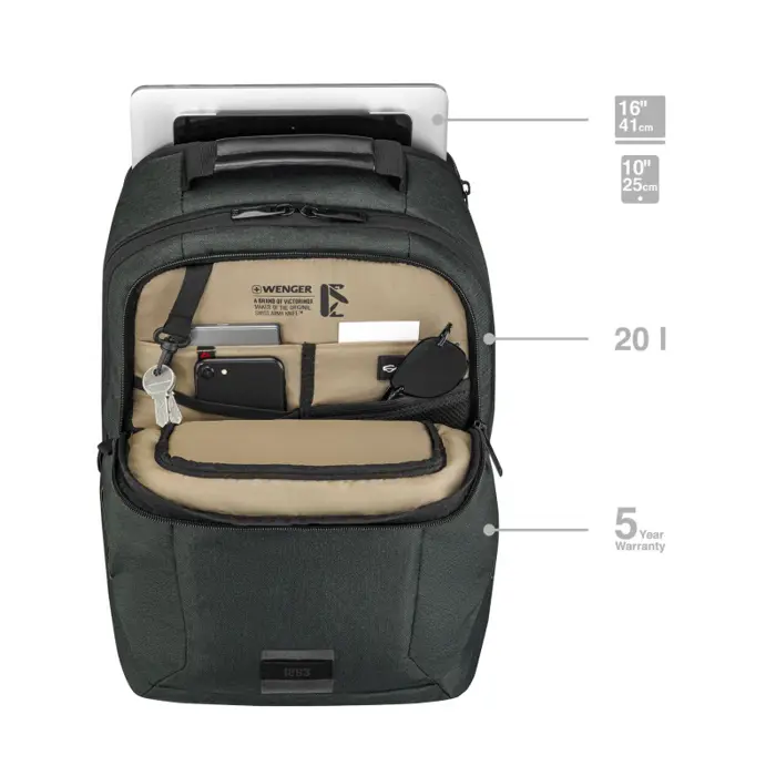 WENGER notebook ruksak MX ECO Professional 16''