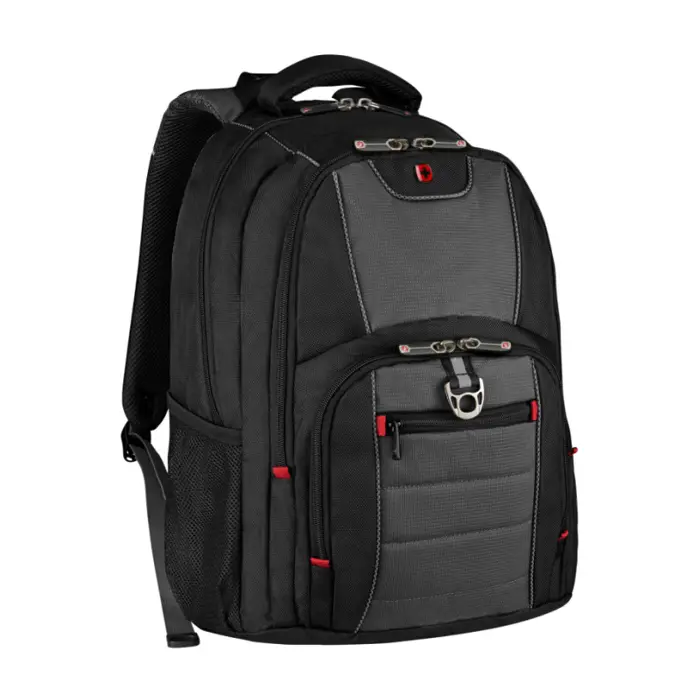 Wenger Pillar ruksak za 16" prijenosnik, crno/sivi