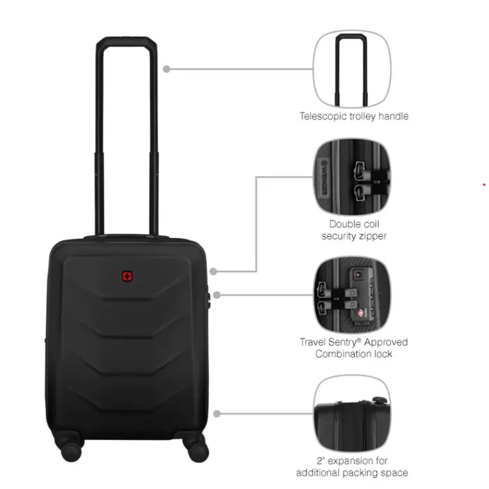 Wenger, Prymo, Carry-On, Black, 75635