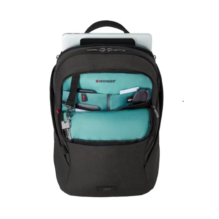 Wenger ruksak MX Light za prijenosnike do 16", 21 L, crni, 66933