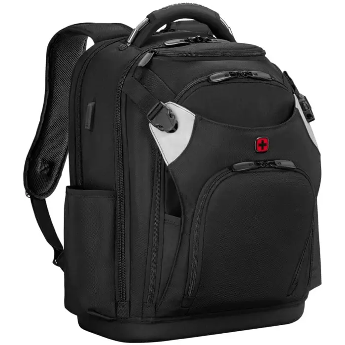 Wenger ruksak Tool Backpack Pro, sa pretincom za alat i prijenosnik do 17", crni, 77215