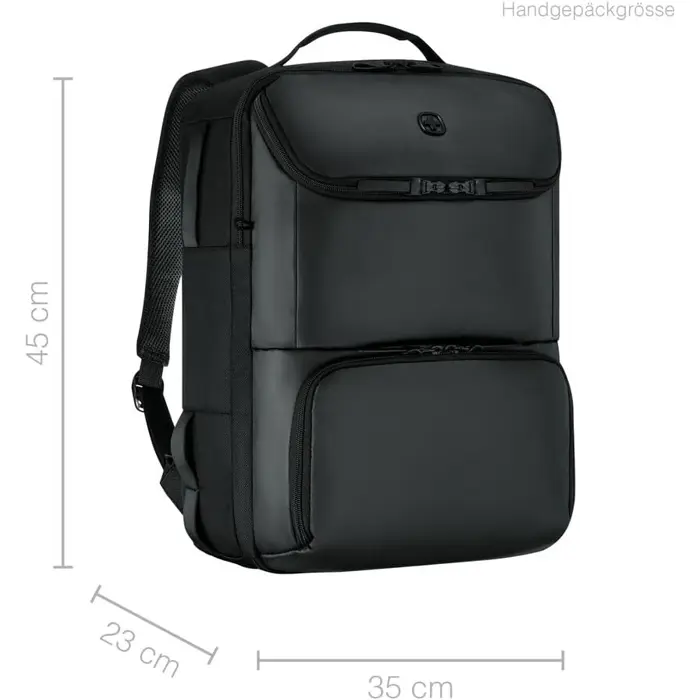 Wenger ruksak UrbanOne Travel za prijenosnik do 15.6", crni, 77211