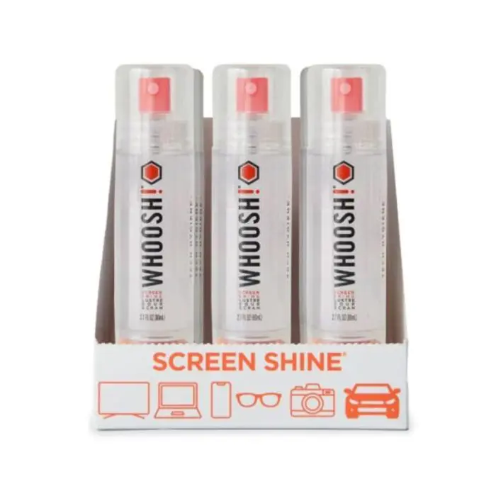 WHOOSH! Grab and Go 80 ml Merchandiser kit - 9 * 80ml sprayer display, WHO-1FG80MLDISPLAY