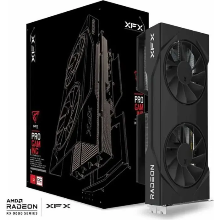 XFX Swift AMD Radeon RX 9060 XT OC Gaming Edition 8GB, XFX-RX-96TSW8GBQ